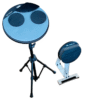 Kit de Estudo Pedro Tinello Pad de 12" + Pad de Bumbo